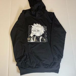 NWOT Boys X Hunter Killua Hoodie Sweater Sz M
